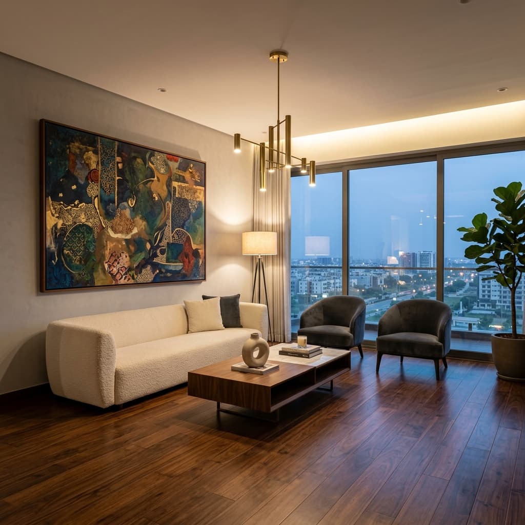 Modern Minimalist Penthouse